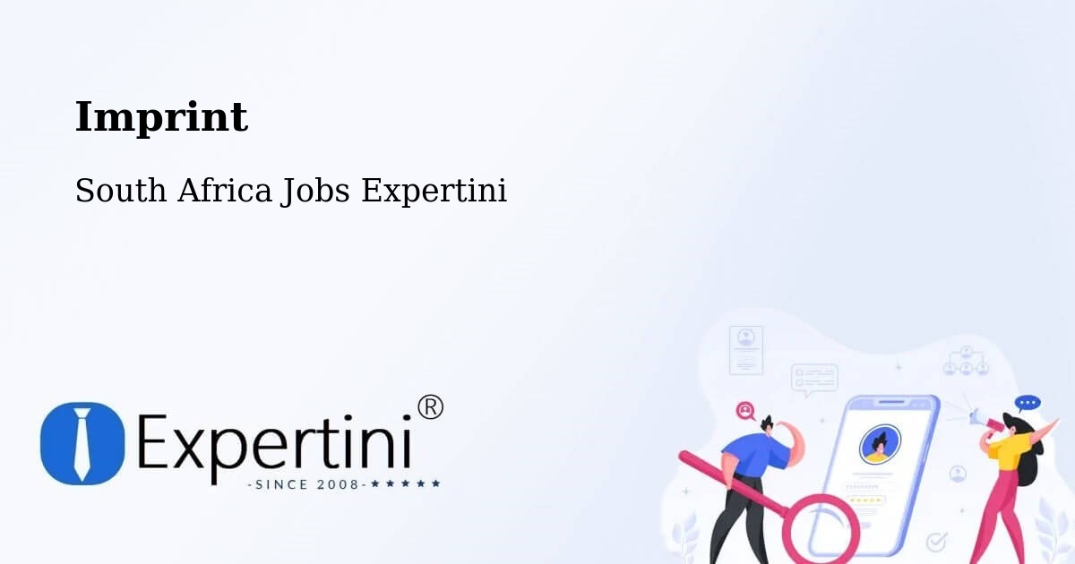 Imprint – Mahikeng - South Africa Jobs Expertini